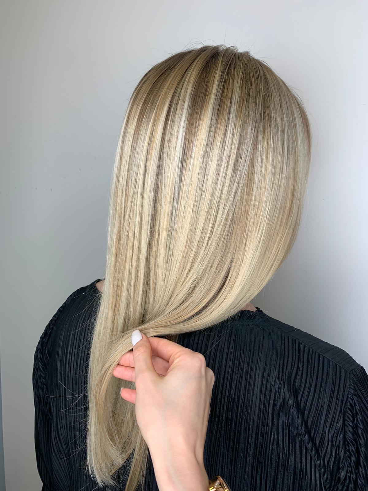 Koloryzacja blond